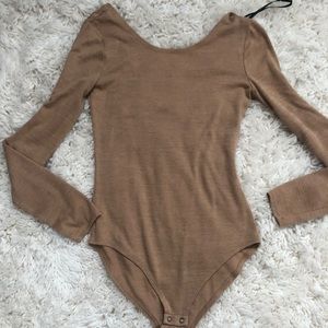 Forever 21 beige body suit